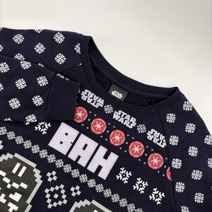 Star Wars‎ Bah Humbug S/CH (3-5) Ugly Christmas Sweater Navy